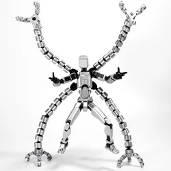 3D Printed Mannequin Dummy 13 Tentacle Series Toys Action Figures Multi-Jointed Movable Shapeshift Robot Parent Child Games