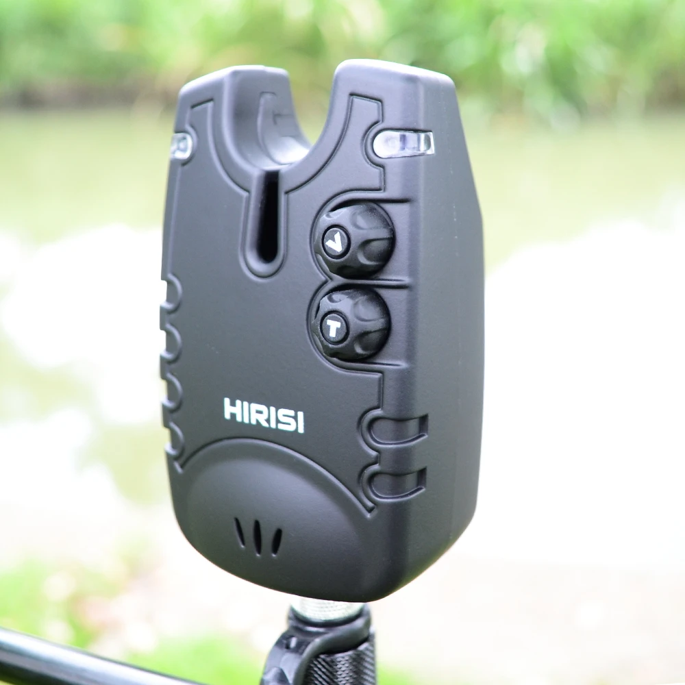 Imagem -02 - Hirisi-wireless Carp Pesca Alarme Grupo Impermeável Pesca Mordida Alarmes Indicador de Pesca Sq2 Acessórios