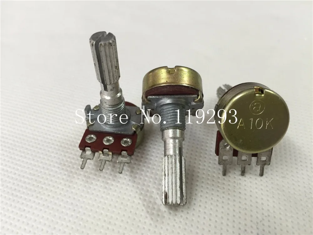 [BELLA]Original authentic imported Japanese ALPHA RK16 associated with single- stepping A10K volume potentiometer 25MM rachis 10