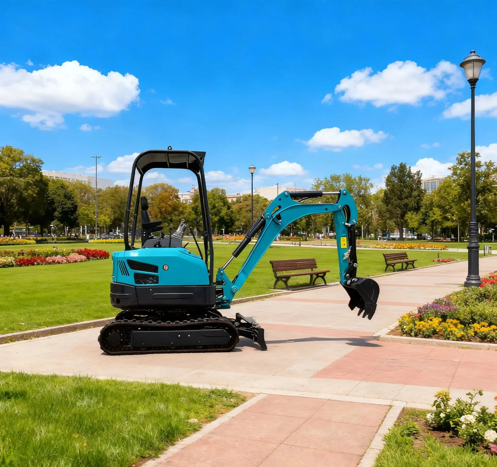 

Mini excavator 2 tons EPA farm uses new tracked excavator Kubota engine small excavator 1 ton 2 tons machine price