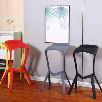 כסאות פלסטיק נורדיים לבית, חדר שינה פנאי, רהיטי אוטומנים מודרניים לבנות, כסא תלבושת יצירתי למלון, כיסא שולחן קדמי