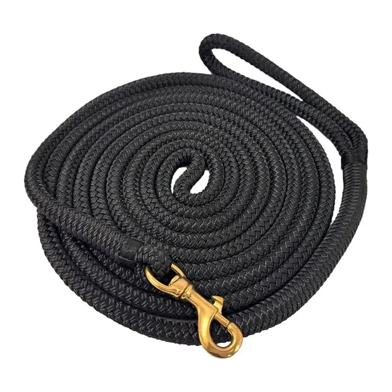 

CQMF-Horse Lunge Line-Soft Grip Equine Training Rope Tack, для ежедневного демонстрации сарая, фермы, пастбища