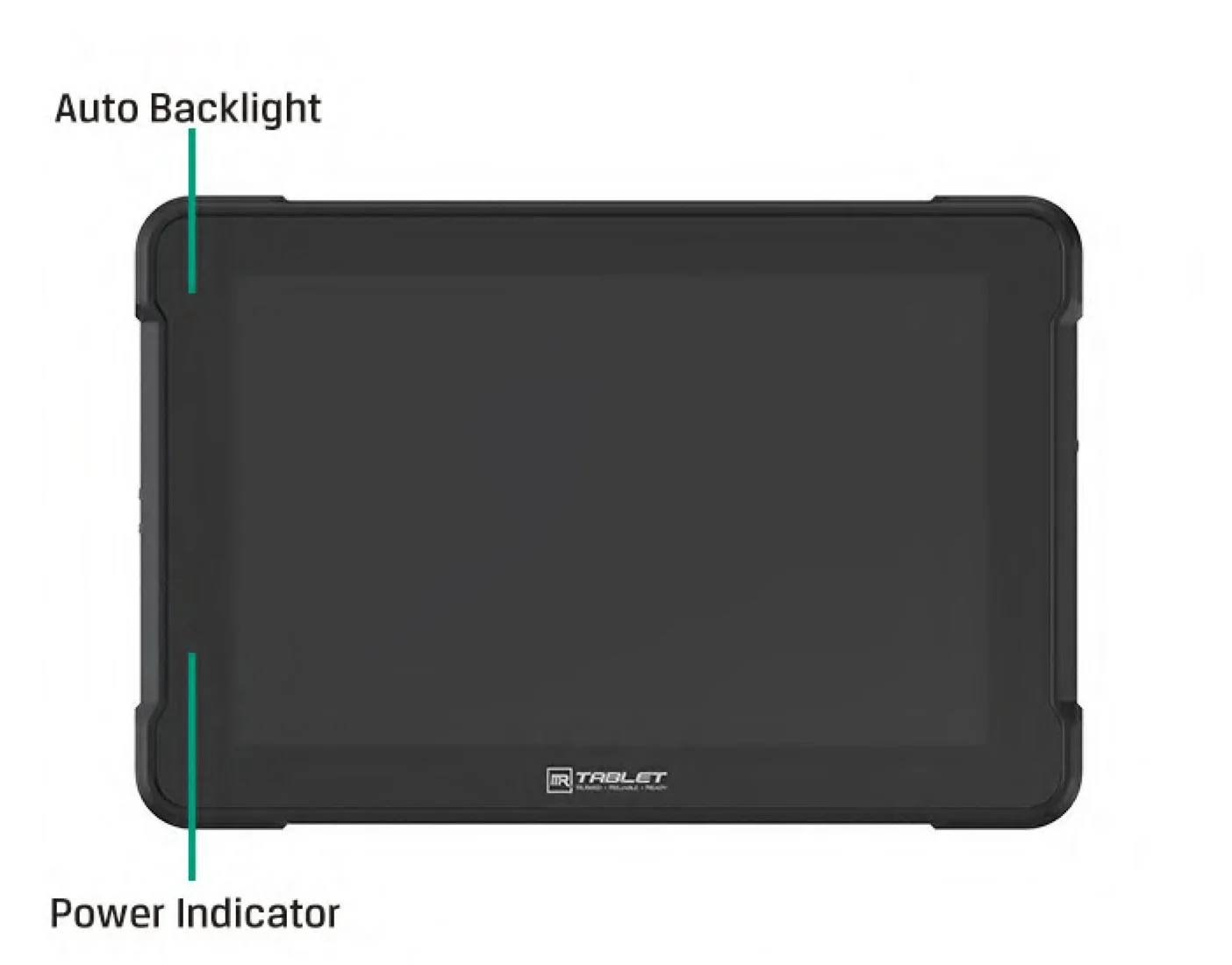 10 Inch 1000 Nits MIL-STD-810G Off-Road Rugged 4G GPS GNSS Tablet With 2 Channel AHD Video Input, RS232, RJ45, CANBUS, GPIO