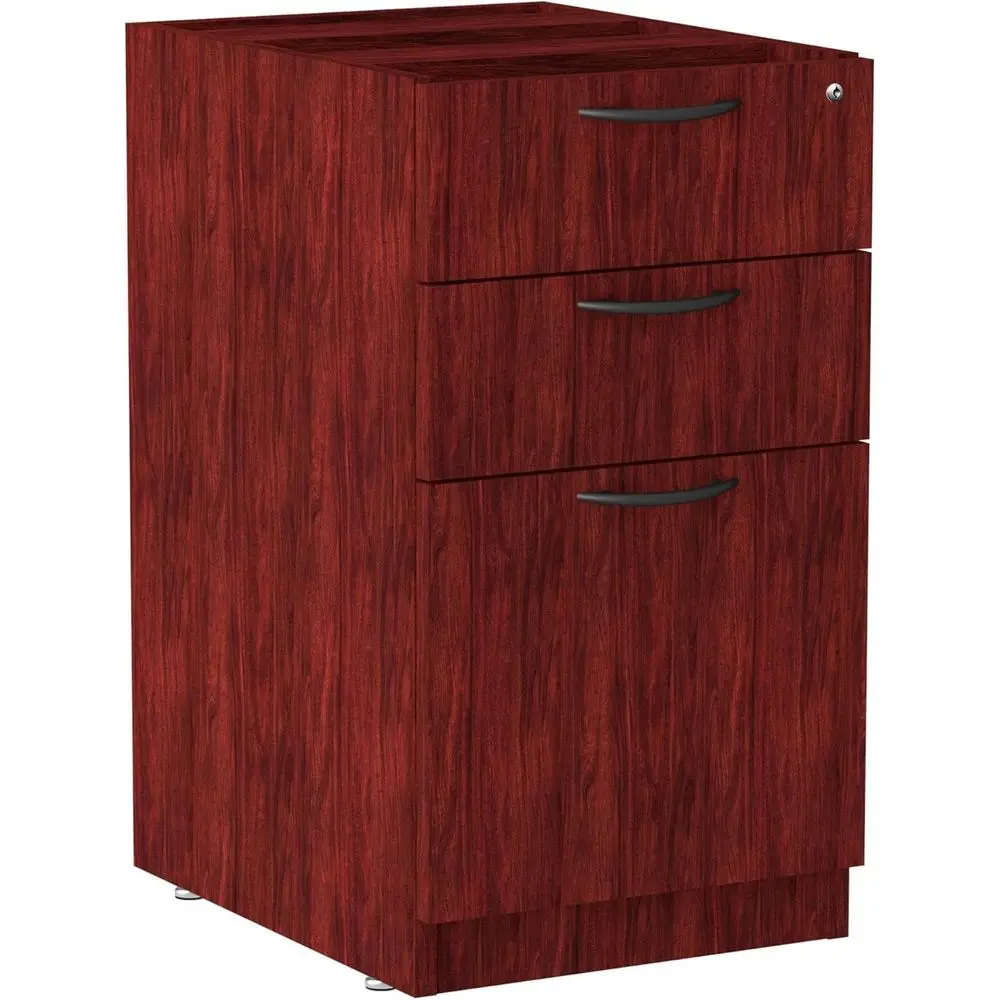 

16x22x28-Inch Dual Box and Single Drawer Pedestal