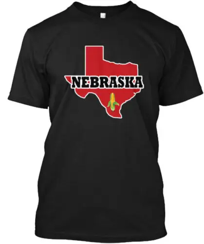 Texas For Nebraska T-Shirt Made in the USA Size S to 5XL