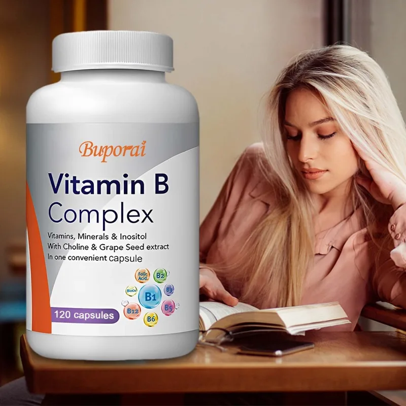 

Vitamin B Complex - Strong Bones and Teeth, Supports Brain and Nervous System Health, Improve Mental Clarity, Immune Health