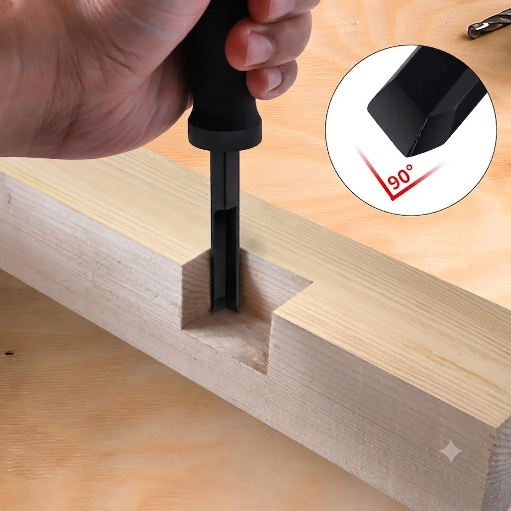 Precision Square Tool for Carpenters and DIY Enthusiasts Needing Reliable 90 Degree Layouts in Wooden Project Execution