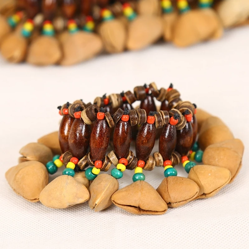 Shells Shell Bracelet Handbell Ethnic Wind For Djembe African Drum Conga Percussion Musical Instrument Parts Gifts