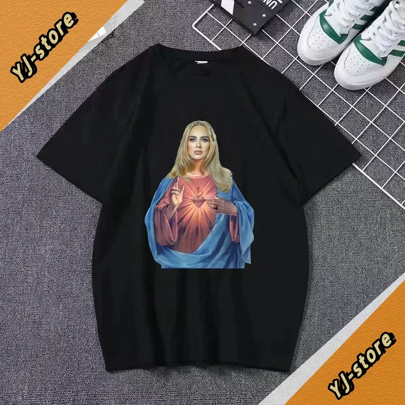 Adele Rap T-Shirt Gift for Women and Man Tshirts for Music Gift Harajuku Street Style Harajuku Fashion Unisex