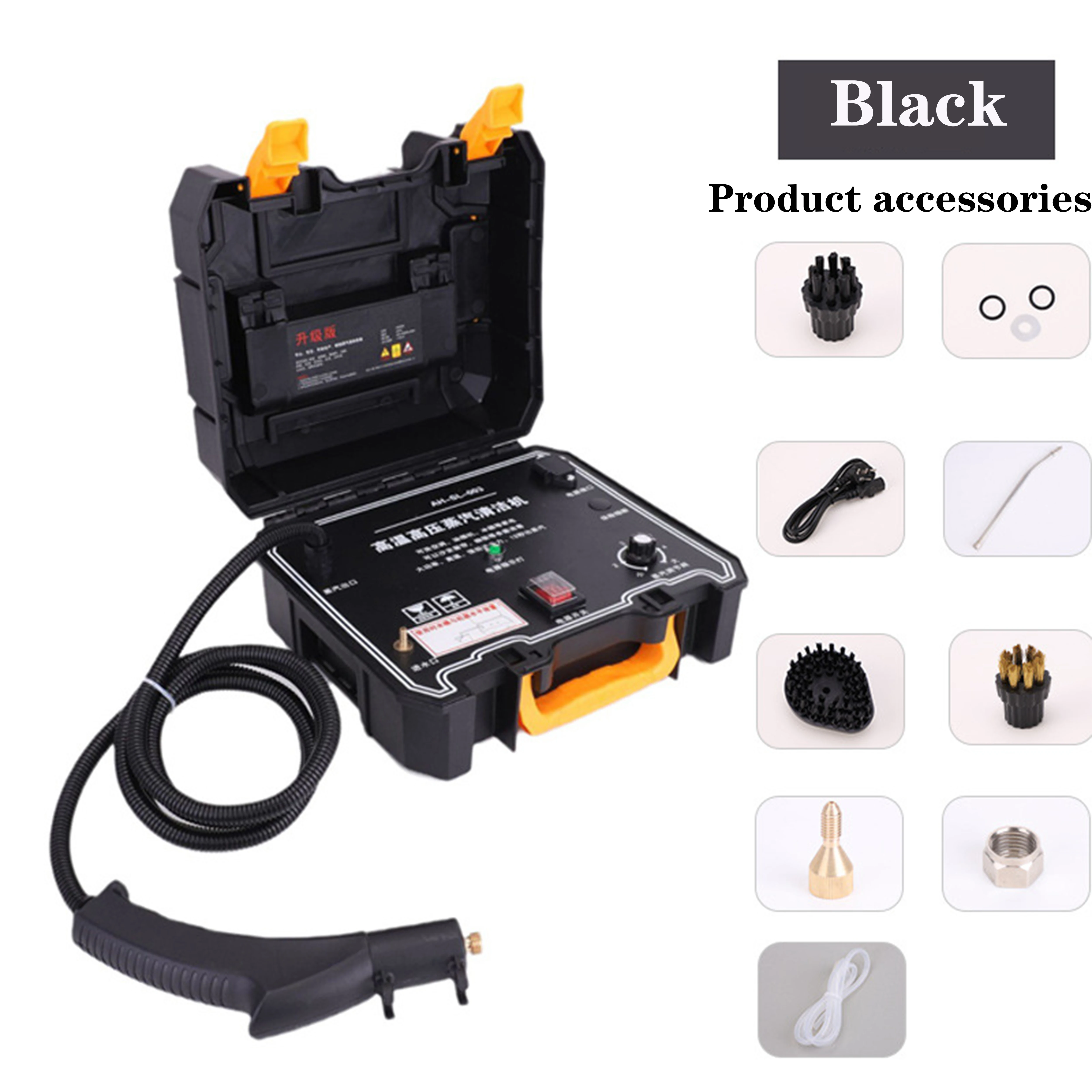 2200V Household High Temperature and High Pressure Steam Cleaner Portable Multi-function Cleaning Machine 1500W Dissolves Dirt