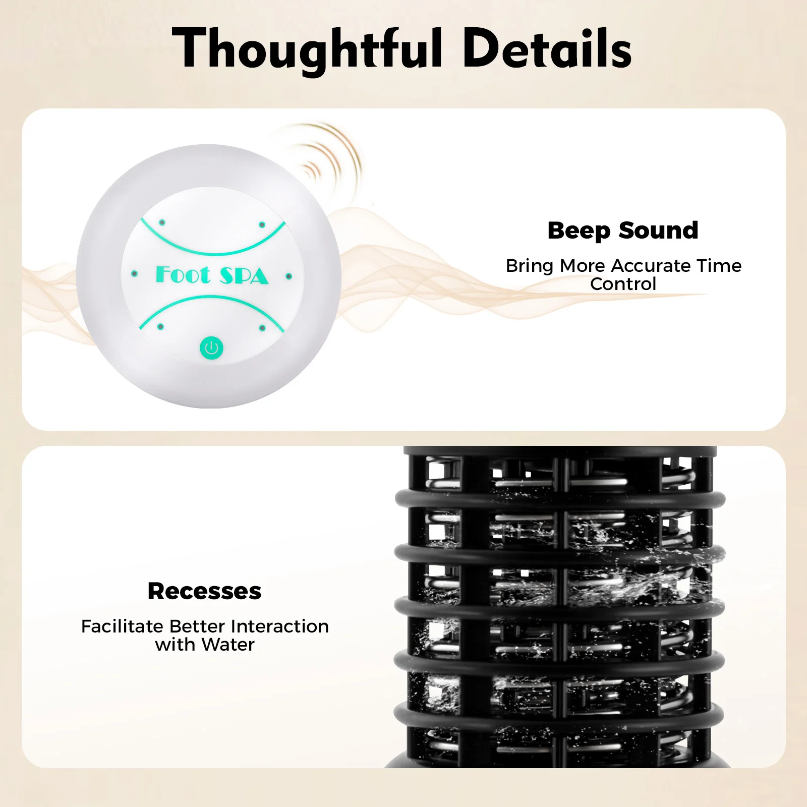 Timing Function Ionic Detox Foot Bath Machine, Foot Detox Spa Ion Cleanse Chi Machine with A Spoon for Homes, Beauty Clubs