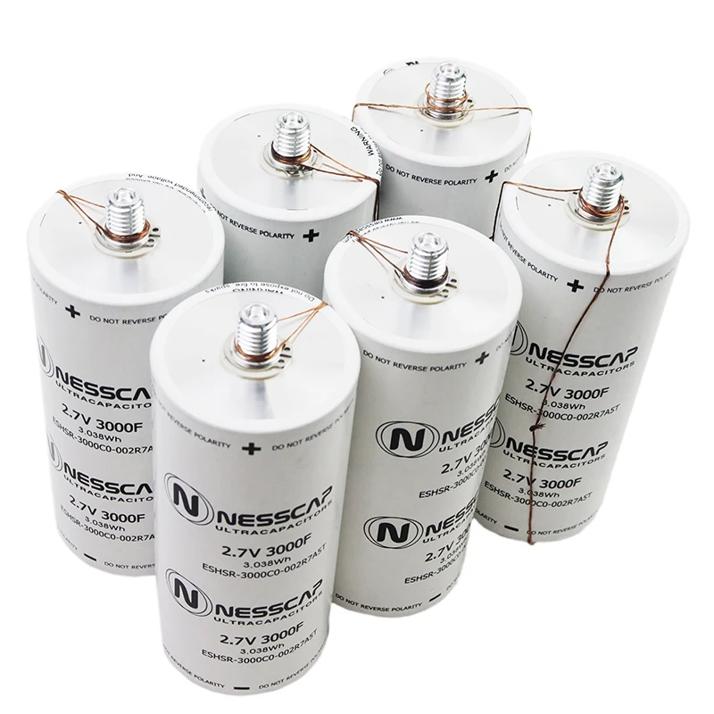 2.7V 3000F DIY 12V Car Starter Rectifier Supercapacitor Distribution Connector Nut and Fixing Bracket Korean NESSCAP 1-6PCS