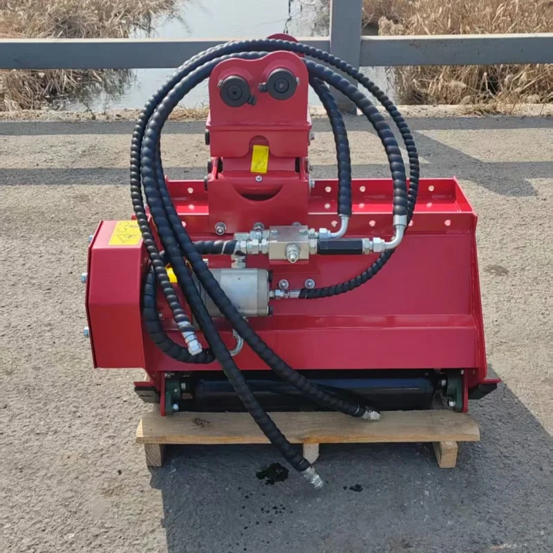 WIGON Metal Mini Excavator With Lawn Mower Manufacturer Direct Sales Price Discount