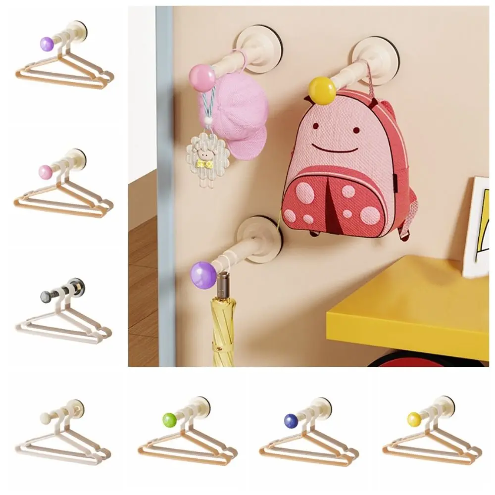 

Retractable Clothes Hanger Storage Rack Scalable Wall Mounted Drying Rack Adjustable Space-saving Hanger Organizer Rack