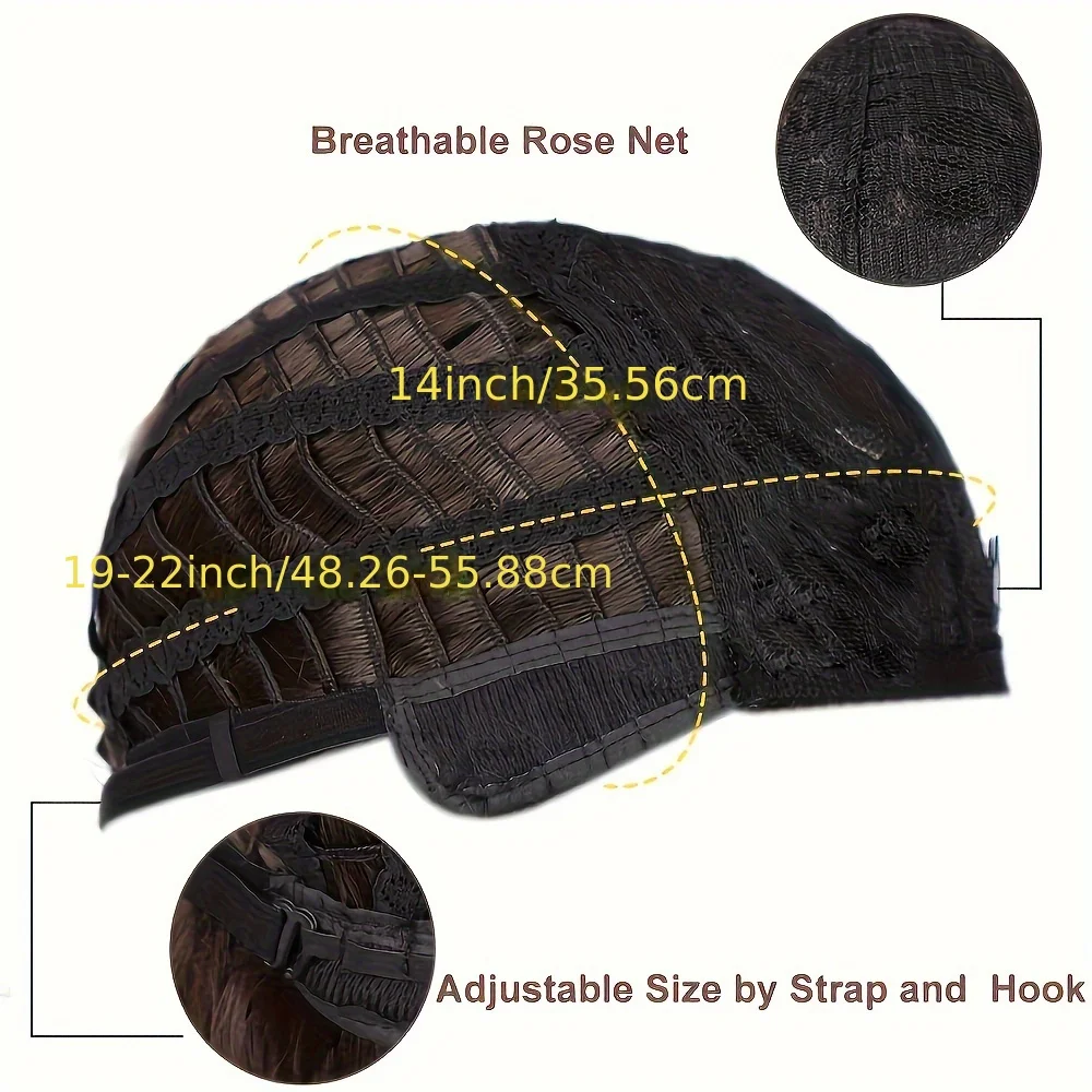 باروكات طويلة مجعدة بدون صمغ للنساء، باروكة شعر صناعية مقاومة للحرارة