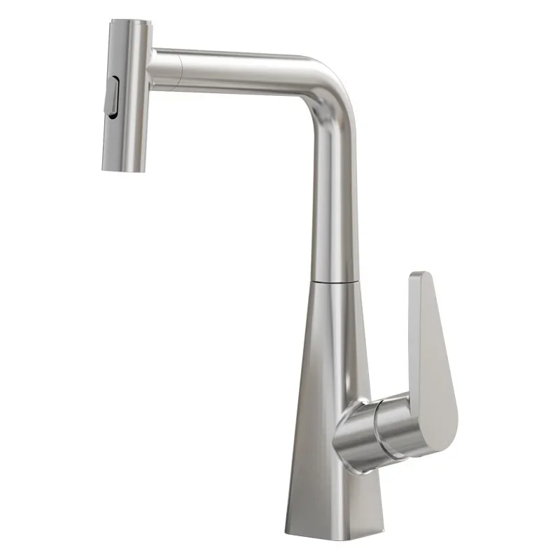 

Kitchen anti-splash artifact vegetable basin, universal rotary pumping and splash-proof hot and cold faucet