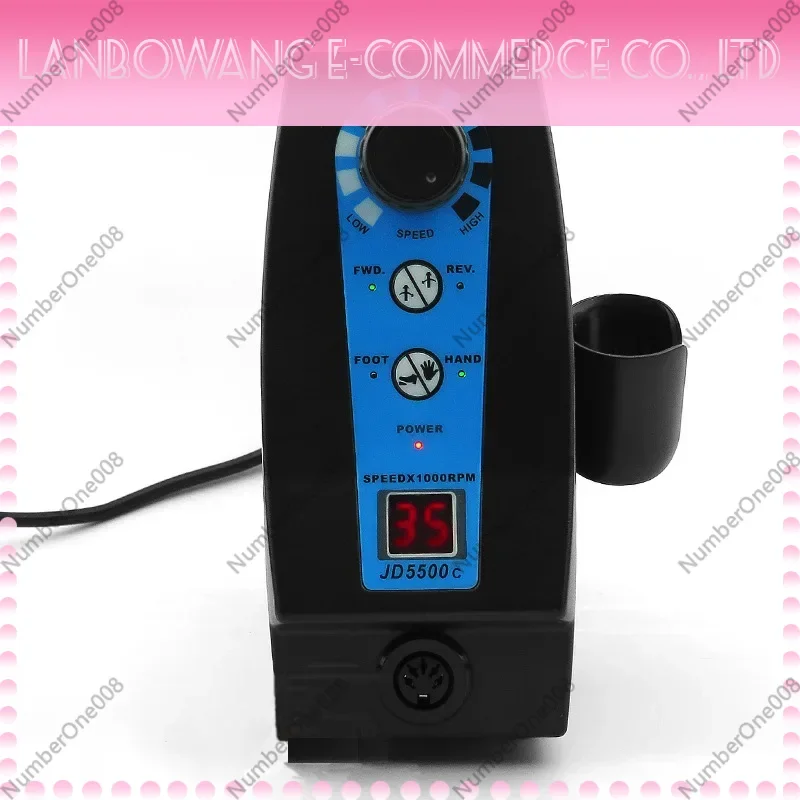 120W Electric Carving Polishing Machine Nail Drill Pedicure Manicure Milling Tool Grinder 35000RPM for Nail Art Care