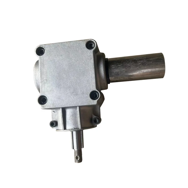 Right Angle Gearbox 90 Degree Right Angle Steering Gear Ratio 1:1T Type Gearbox Commutator Steering Right Angle Gearbox