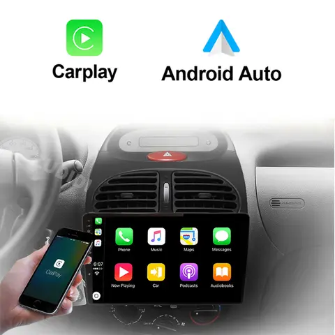 एंड्रॉइड 16 कार रेडियो 4G+वाईफ़ाई कारप्ले एंड्रॉइड ऑटो Peugeot 206 2001 - 2016 कार रेडियो मल्टीमीडिया वीडियो प्लेयर नेविगेशन GPS के लिए 8 best sales रेडियो प्यूज़ो 206 - №1