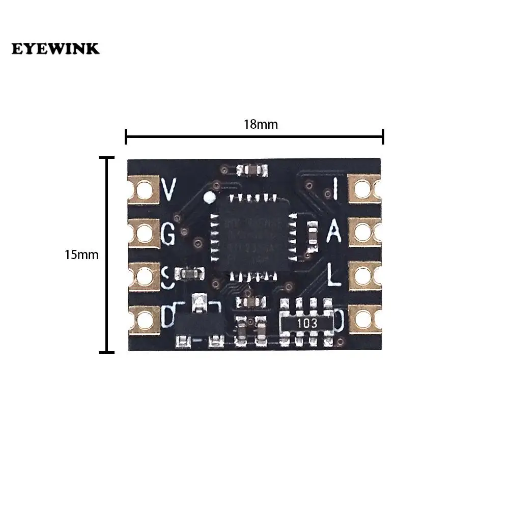 ZY MPU-6050 3 axis acceleration gyroscope module 6DOF gyroscope sensor module