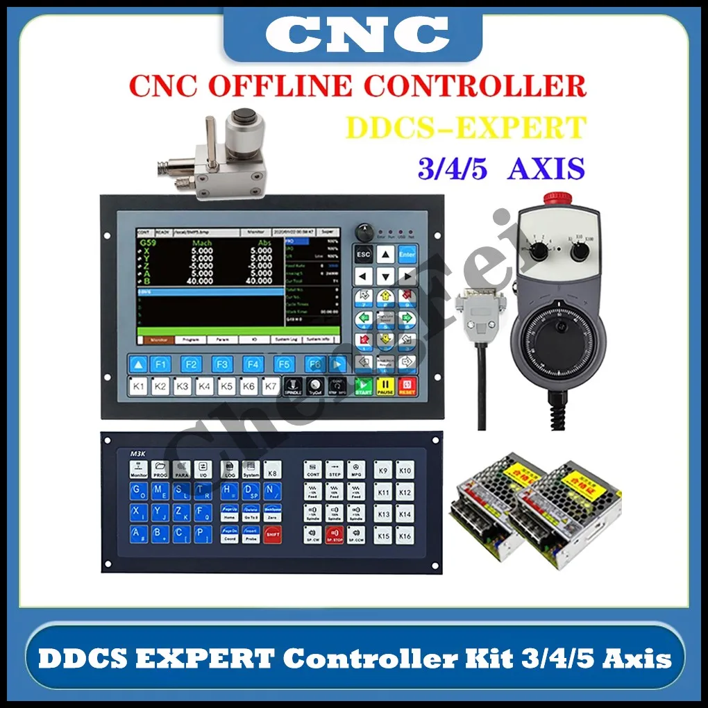 

Latest offer Offline CNC Controller DDCS EXPERT/M350 3/4/5 Axis 1MHz G-Code for CNC Drilling Milling Replace mach3 ddcsv3.1/4.1