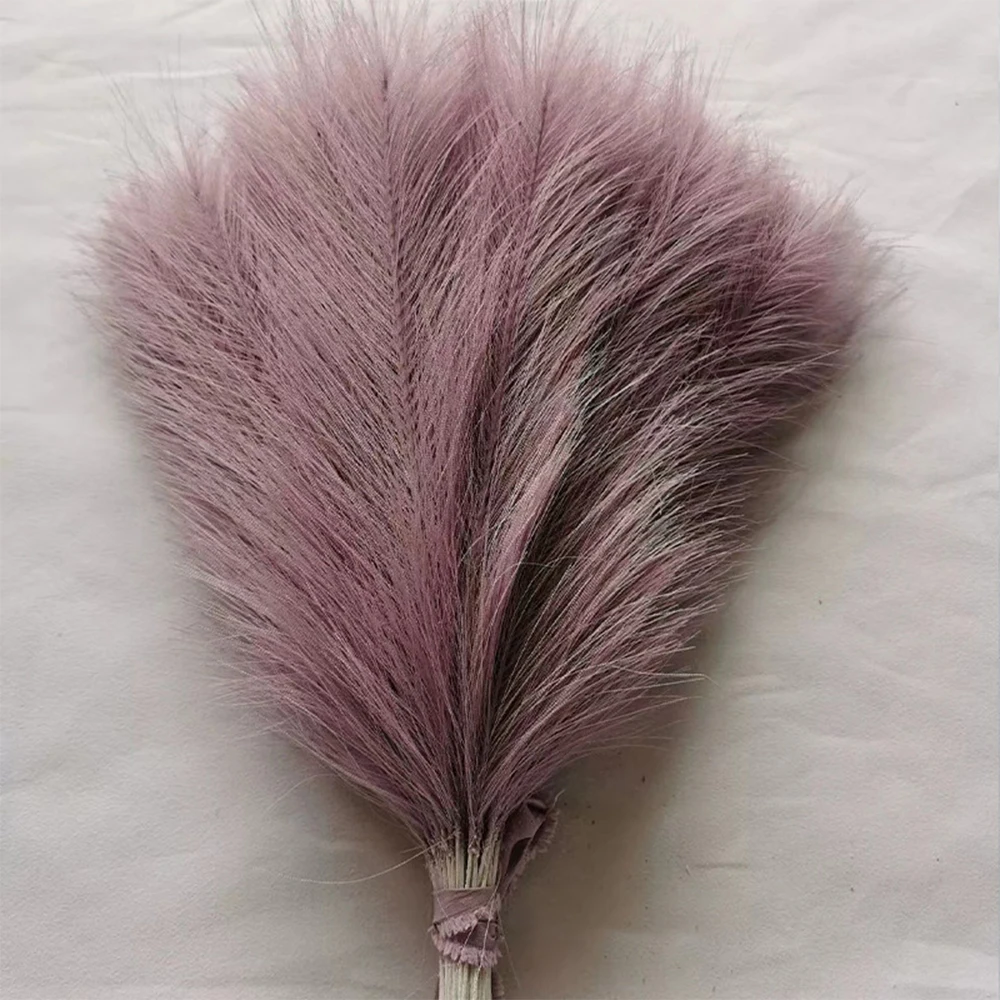 5/10/20PCS Flauschigen Pampas Gras Boho Dekor Künstliche Blume Gefälschte Pflanze Reed Simulierte Party Hochzeit Hause dekoration 42CM