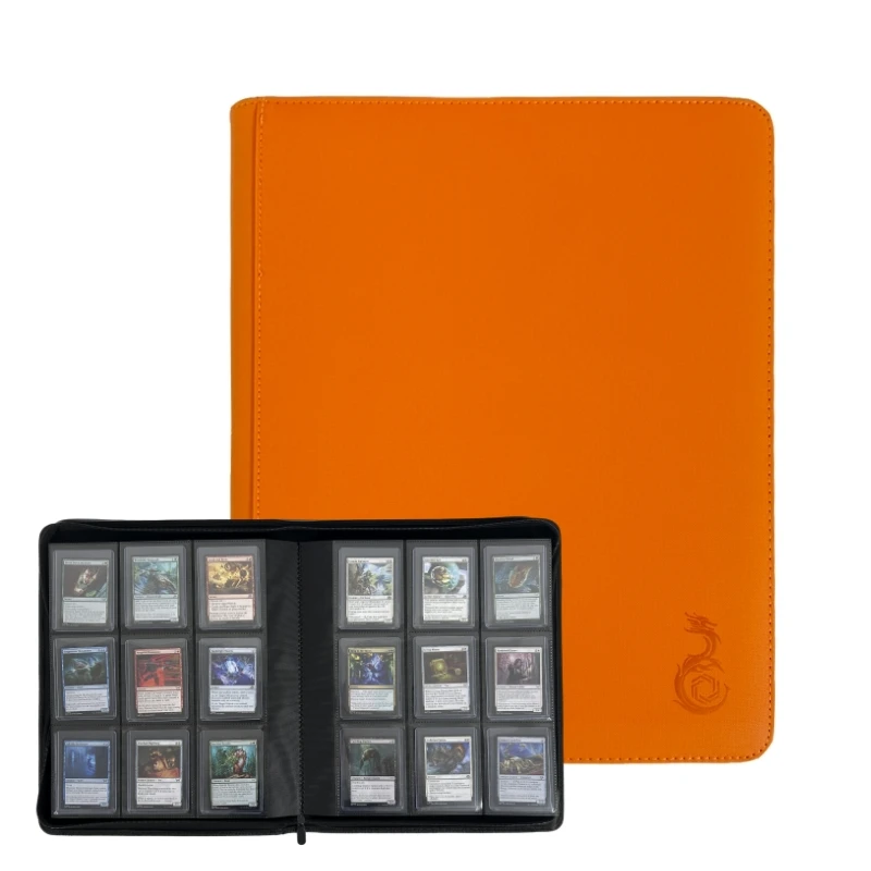 Fasst 360 Toploaders, 9 Taschen, Top-Loader-Ordner zur Aufbewahrung von Karten, Kartenhalter für Sportkarten oder Sammelkarten im Format 3 x 4 Zoll. – Detail 9