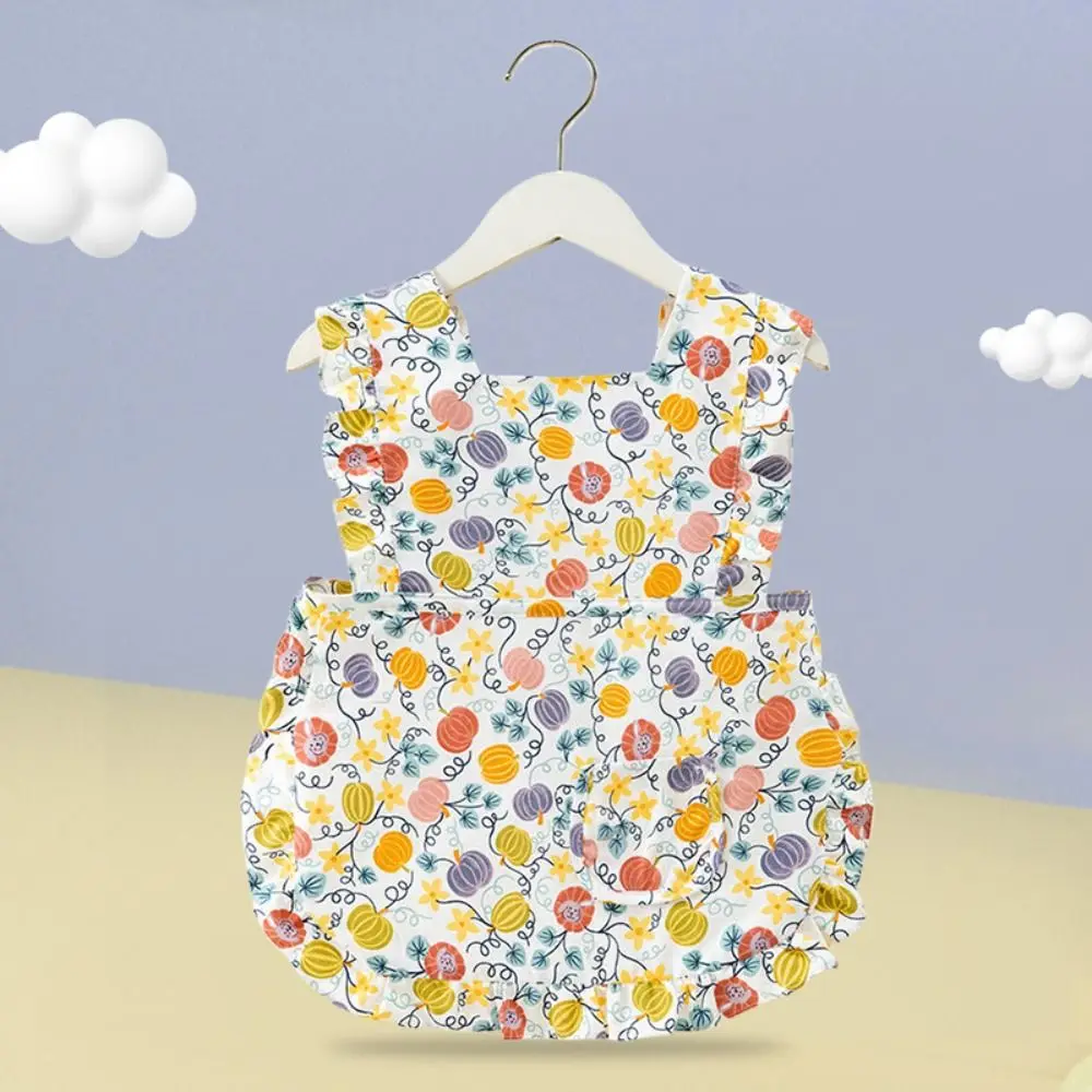 Babero de alimentación de bebé antisuciedad, vestido de princesa, Baberos sin mangas impermeables, delantal cómodo con estampado de dibujos animados, cosas para bebé