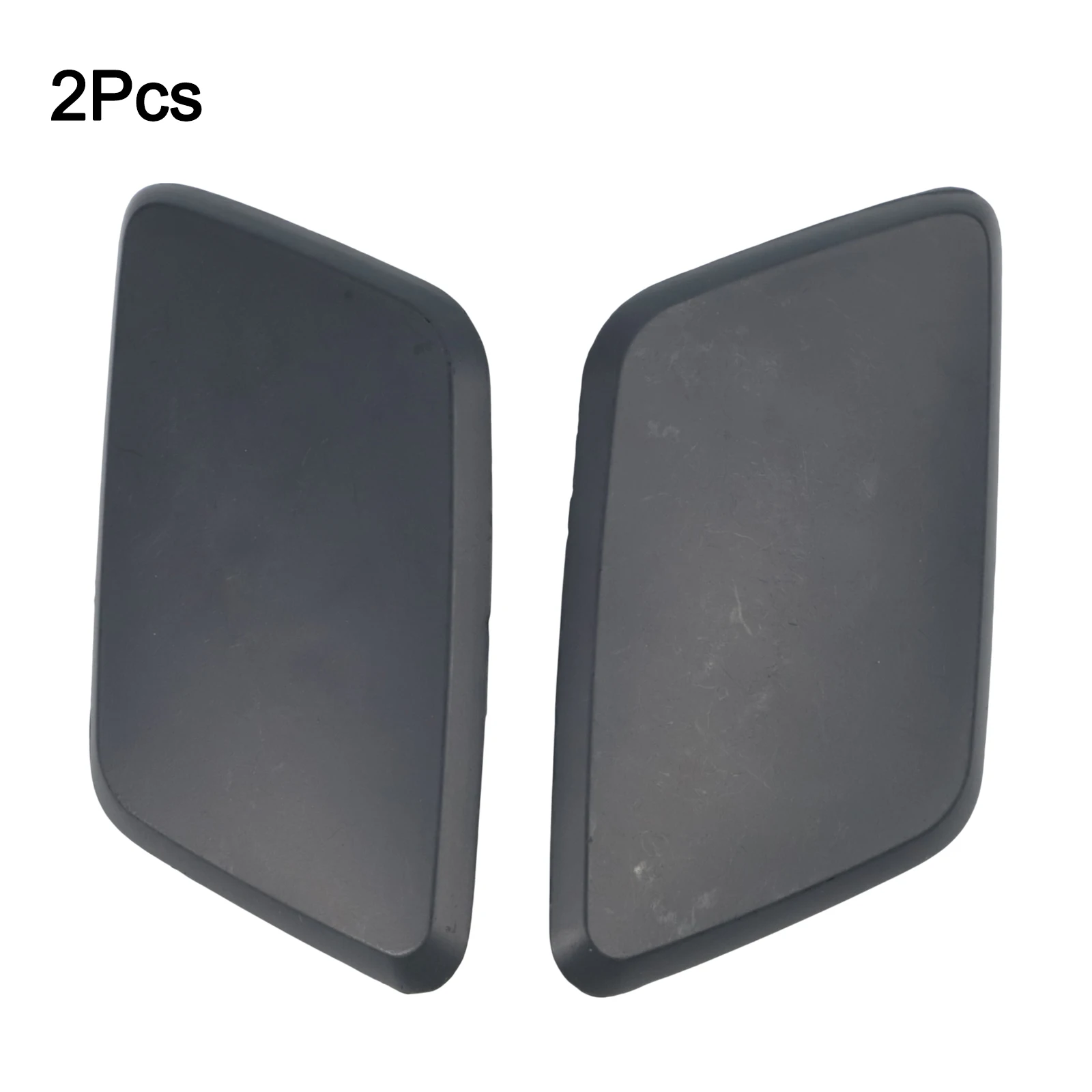 2 قطعة المصد الأمامي فوهة غسالة الضوء الأمامي غطاء غطاء لسكودا اوكتافيا Mk2 1Z0955109 / 1Z0955110 الأجزاء الخارجية البلاستيكية السوداء #6