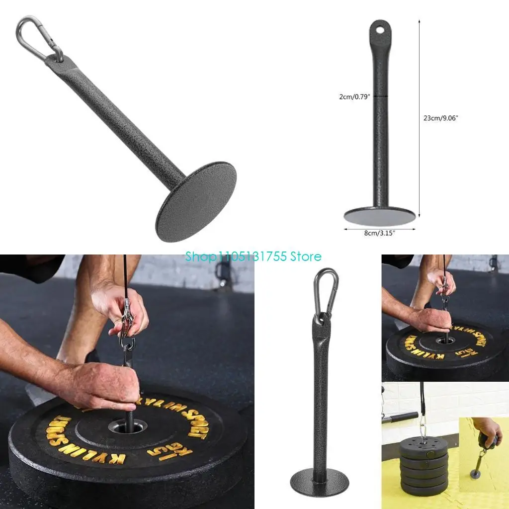 K0EF Steel Weight Plates Loading Pin Weights Lifting Holder Workout Fitness Equipment for Cable Pulley System Stable Reliable