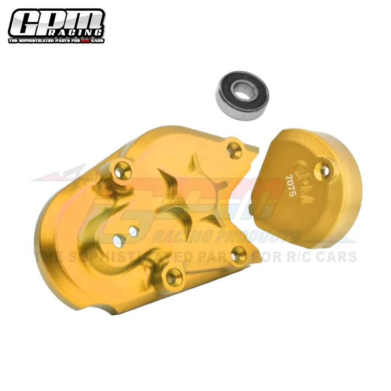 Boîtier de transmission en aluminium GPM 7075 LOS262008 pour moto LOSI 1/4 PromPain-MX