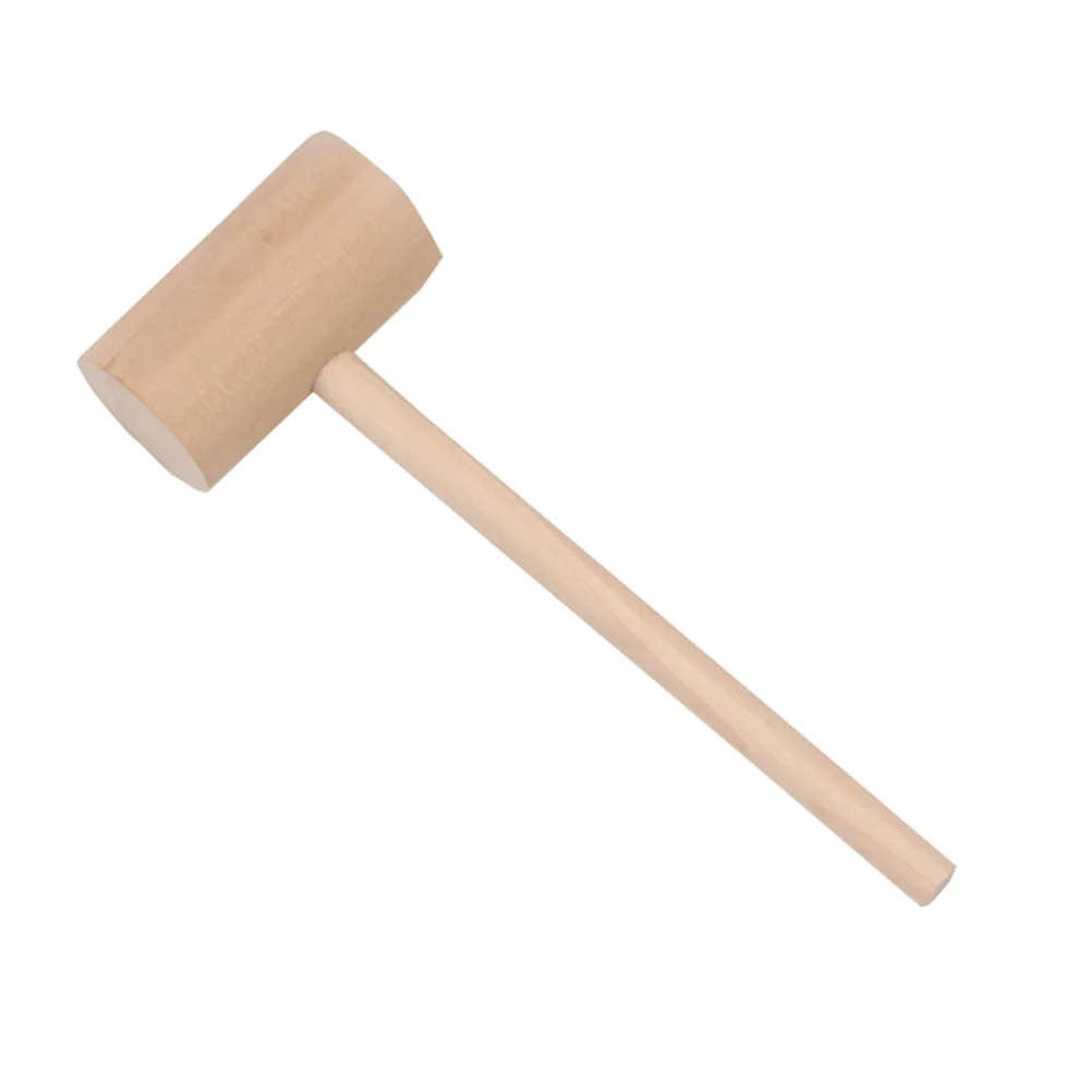 12 Pcs Crab Mallet Hammer Natural Mini Mallets Bench Toy Lobster The Hitting Wooden Child