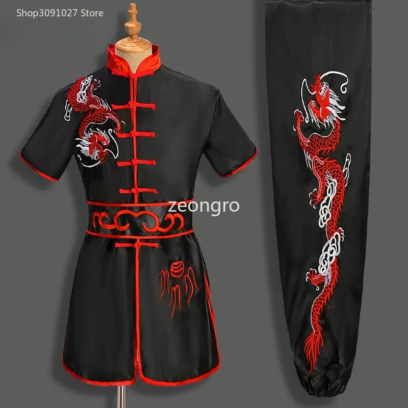 2024 chinese vintage wushu clothing uniform wushu costume kung fu uniform clothes martial arts uniform chinese warrior costume