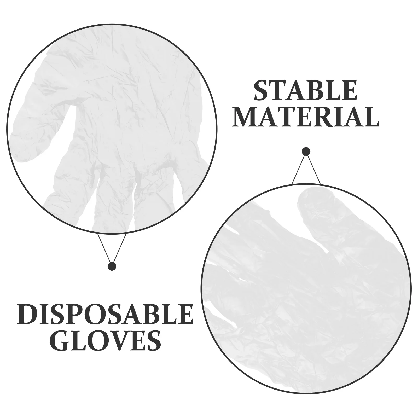 

100Pcs Transparent PVC Gloves Disposable Oil Resistant for Cooking Food Safety Food Prep Gloves Clear Comfortable