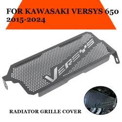 Motorcycle Accessories Radiator Grille Guard Grill Protective Cover Protector For Kawasaki Versys 650 KLE Versys650 2015 - 2024