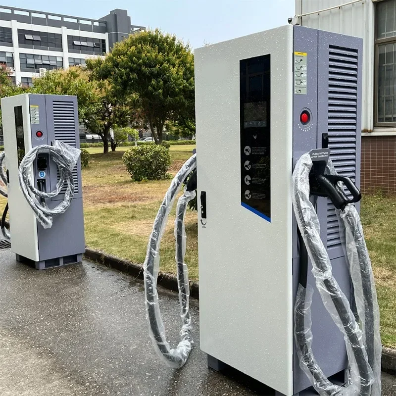 DC Fast EV Charging Station Electric Vehicle Car EV Charger Manufacturers  CCSGBT CHADEMO Level 3 Charging Pile 120KW 150KW