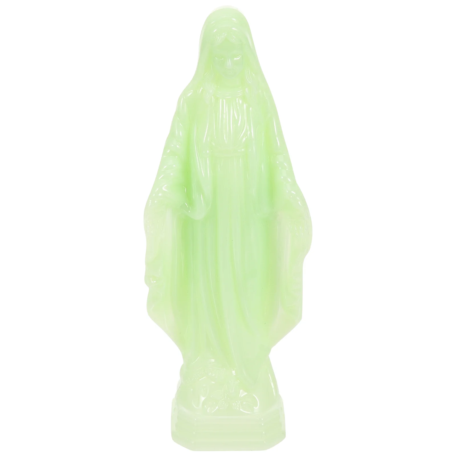 

Virgin Mary Ornament Church Decoration Plastic Craft Mother Christmas Gifts Sculpture Decorations Tiny Man Woman