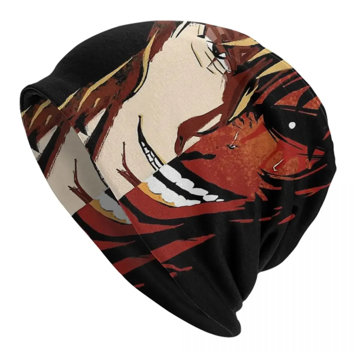 Kengan Ashura Fighting Comics Skullies Beanies Caps Tokita Ohma Thin Hat Autumn Spring Bonnet Hats Men Women's Unisex Ski Cap