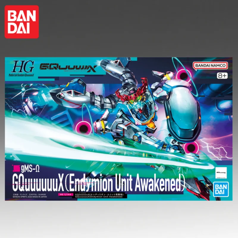 

In Stock Bandai Original Gundam Model Hg 1/144 Gquuuuuux Action Figure Model Doll Brand New Boxed Anime Characters Toys Garage