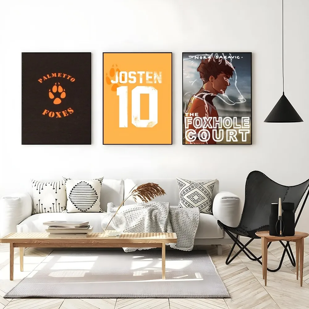 1PC AFTG All for The Game Retro Print Poster Paper Waterproof HD Sticker Bedroom Entrance Home Living Room Bar Wall Decoration