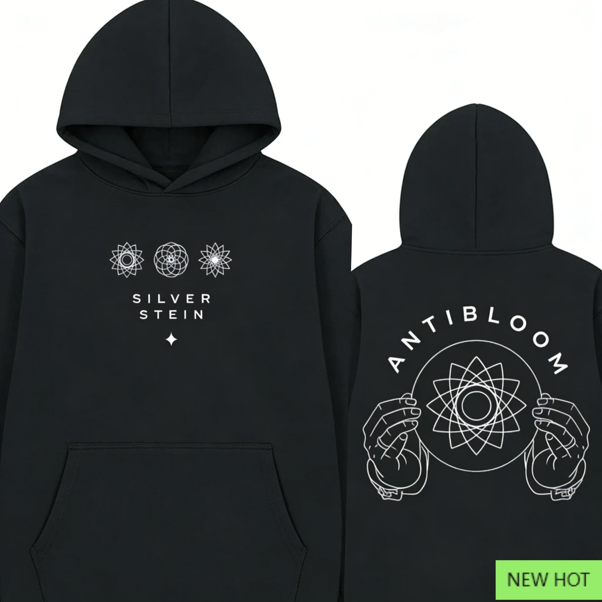 

Толстовка с капюшоном Silverstein стильного дизайна, повседневная толстовка, незаменимая для тех, кто предпочитают музыку, мода и пост-хардкорная эстетика