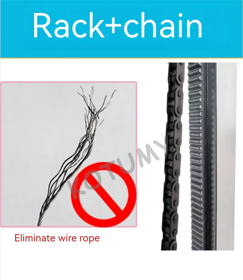 2.5M/3M/3.5M/4M Central Air Conditioner Air Duct Installation Lift Foldable Mobile Special Installation Bracket