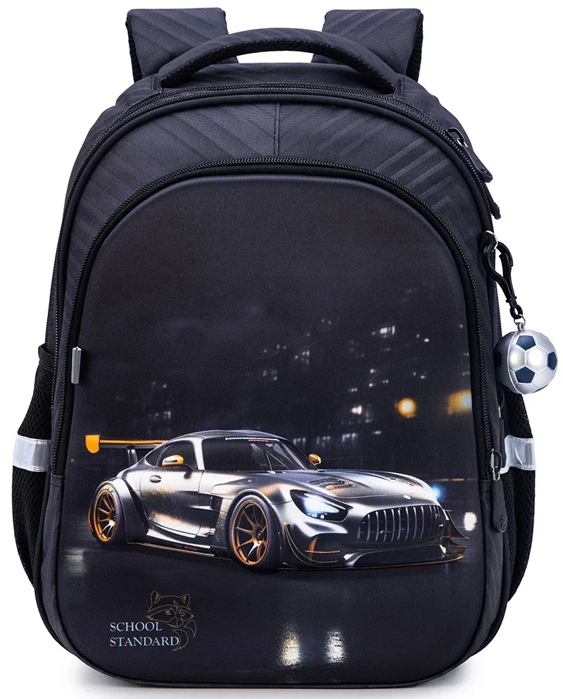 New Kids Backpack Boy Cartoon Car School Bags for Children Student Bookbag Waterproof Primary School Grade 1-2 Sac A Dos Enfant