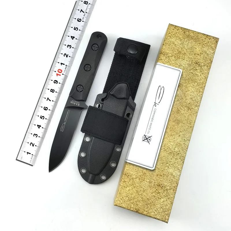 Outdoor multifunctional straight knife integrated high hardness portable small straight knife mountaineering Sharp