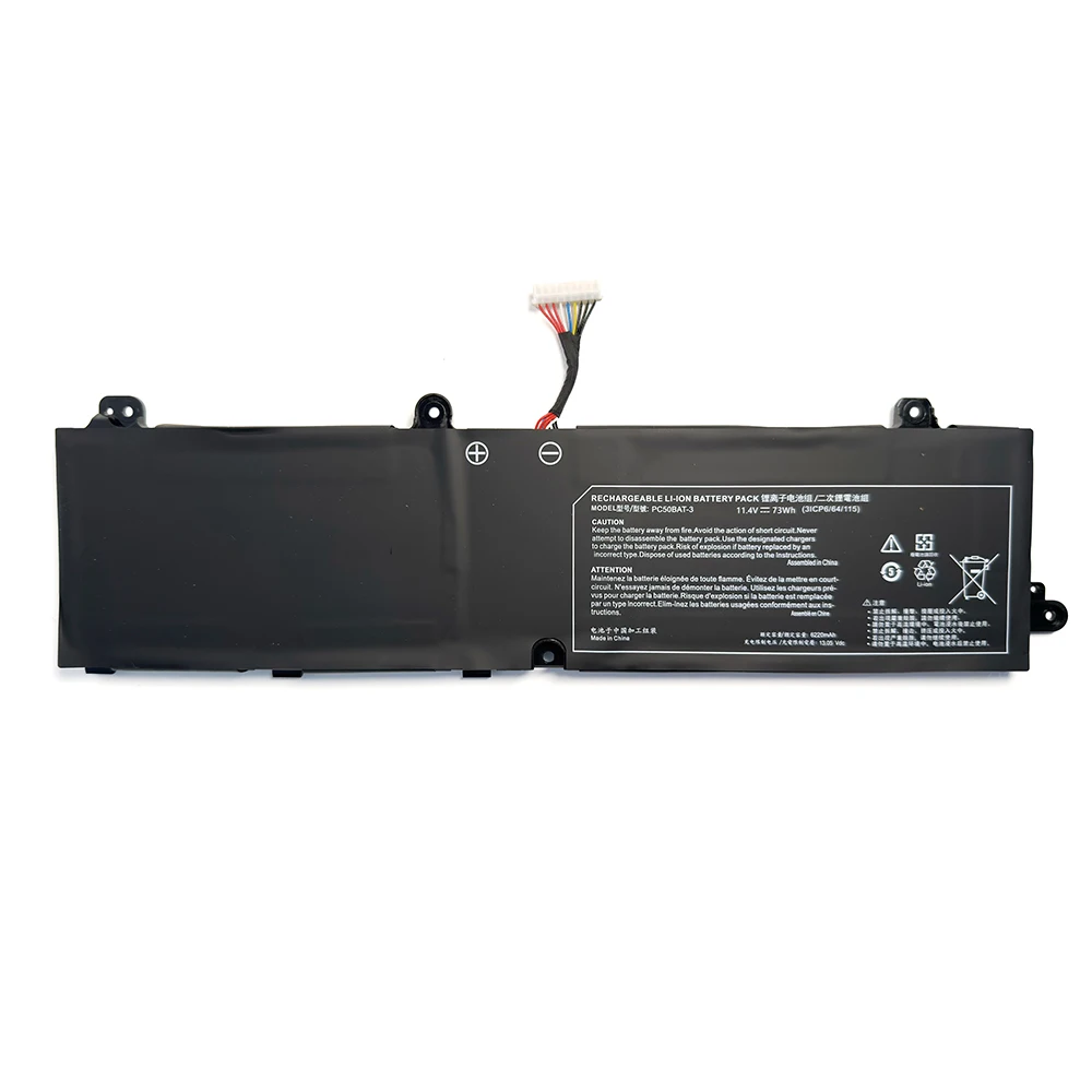 Brand New PC50BAT-3 11.4V 73wh Laptop Battery For SCHENKER Key 15 Comet Lake For CLEVO PC50DN2 For THUNDEROBOT 911 P1 with tools