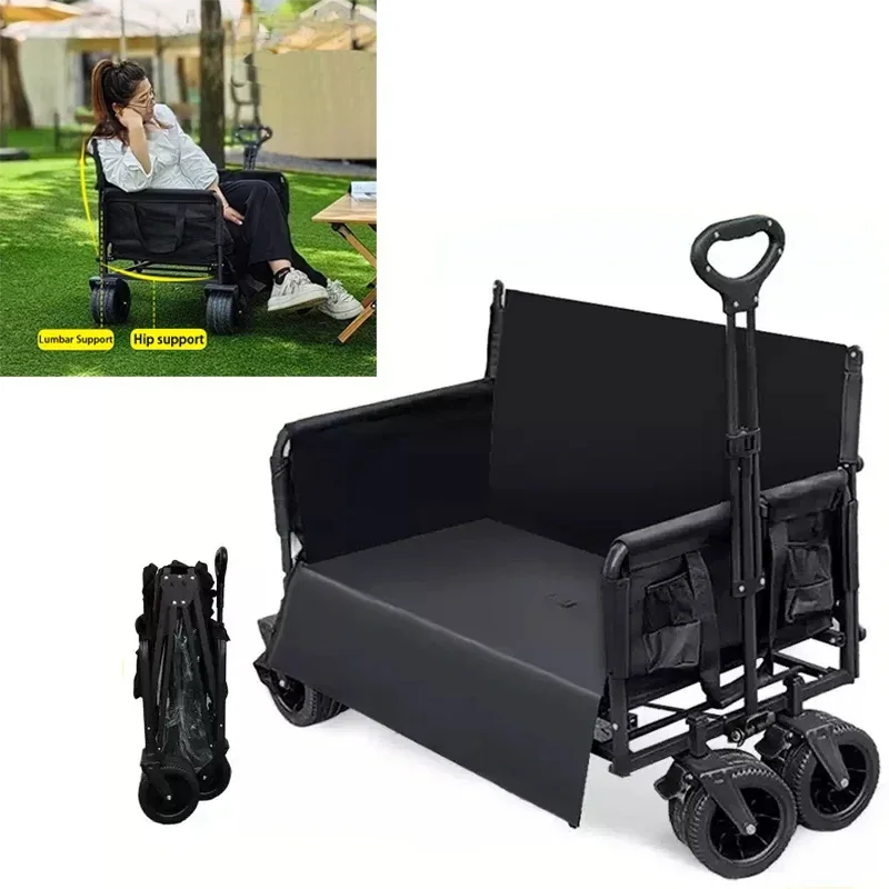 New outdoor multifunctional camping vehicle, stall, folding cart, outdoor sofa, camping vehicle, folding cart Accessories