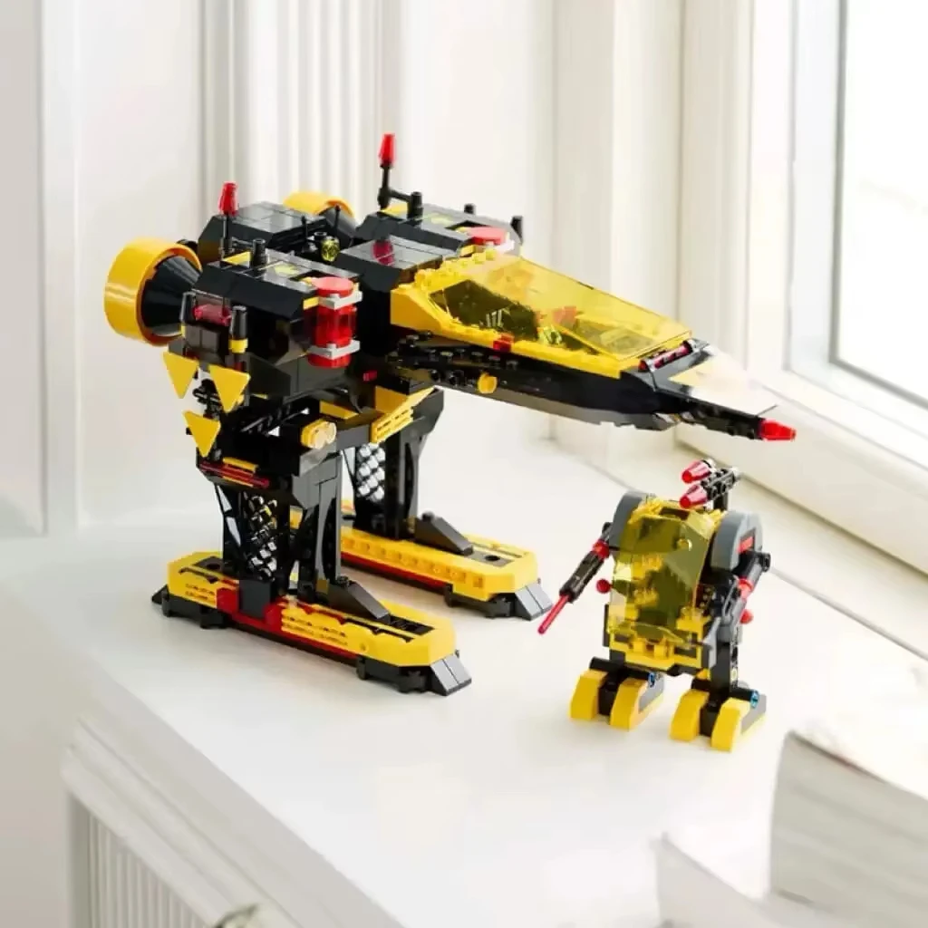 VOCKOO New Spaceship Series Rebel1151pcs Model Building Blocks Spaceship Fighter Puzzle Assembly Toy Boy Christmas Birthday Gift