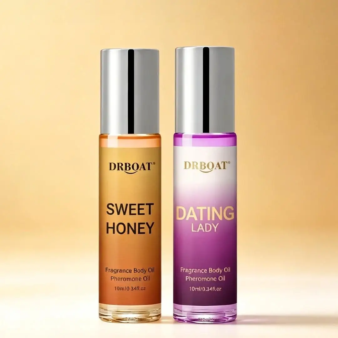 Honey & Date Pheromone Oil - Sweet OUD and Roll On Subtle Perfume Oil, Honey Oud & Date | Romantic Everyday Scent | Long-Lasting