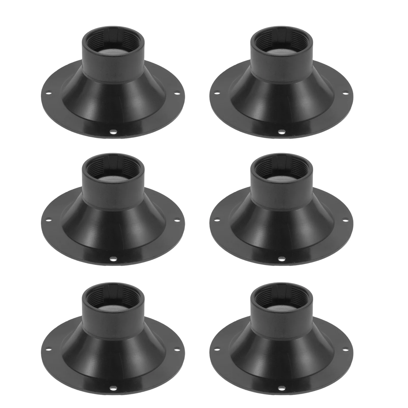 

6Pcs Stage Sound System Speaker Horn Plastic Tweeter 95Mm High-Frequency Treble Horn for Audio Speaker Replacement
