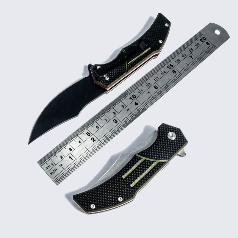

Portable Outdoor Folding Camping Pocket Knife 8cr Blade G10 Handle Hunting Survival Tactical Utility Fruit Knives EDC Tools